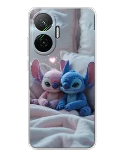 Чехол для Xiaomi POCO F7 с картинкой «Плюшевые Стич Ангел» Чехол для Xiaomi POCO F7 с картинкой «Плюшевые Стич Ангел»