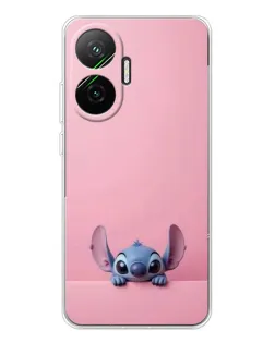 Чехол для Xiaomi POCO F7 с картинкой «Stitch выглядывает» Чехол для Xiaomi POCO F7 с картинкой «Stitch выглядывает»