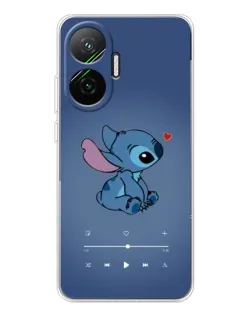 Чехол для Xiaomi POCO F7 с картинкой «Музыкальный Stitch» Чехол для Xiaomi POCO F7 с картинкой «Музыкальный Stitch»