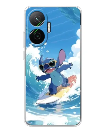 Чехол для Xiaomi POCO F7 с картинкой «Стич на волне» Чехол для Xiaomi POCO F7 с картинкой «Стич на волне»