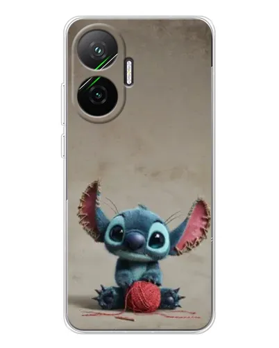 Чехол для Xiaomi POCO F7 с картинкой «Стич на коричневом фоне» Чехол для Xiaomi POCO F7 с картинкой «Стич на коричневом фоне»