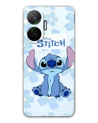 Чехол для Xiaomi POCO F7 с картинкой «Stitch среди цветов» Чехол для Xiaomi POCO F7 с картинкой «Stitch среди цветов»