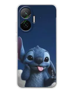 Чехол для Xiaomi POCO F7 с картинкой «Стич в облаках» Чехол для Xiaomi POCO F7 с картинкой «Стич в облаках»