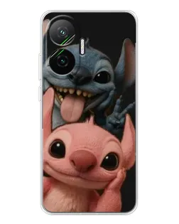 Чехол для Xiaomi POCO F7 с картинкой «Стич и Ангел» Чехол для Xiaomi POCO F7 с картинкой «Стич и Ангел»
