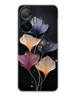 Чехол для Xiaomi POCO F7 с картинкой «Лиловые цветы грации» Чехол для Xiaomi POCO F7 с картинкой «Лиловые цветы грации»