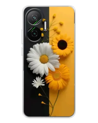 Чехол для Xiaomi POCO F7 с картинкой «Подсолнух и ромашка» Чехол для Xiaomi POCO F7 с картинкой «Подсолнух и ромашка»