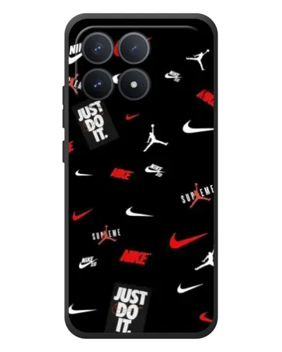Чехол для Xiaomi Poco F8 Pro с картинкой «Nike Mix Pattern»