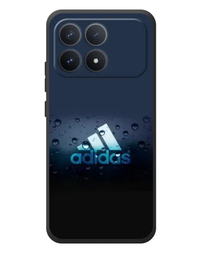 Чехол для Xiaomi Poco F8 Pro с картинкой «Adidas Water Drops» Чехол для Xiaomi Poco F8 Pro с картинкой «Adidas Water Drops»