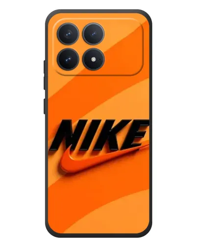 Чехол для Xiaomi Poco F8 Pro с картинкой «Оранжевый драйв Nike» Чехол для Xiaomi Poco F8 Pro с картинкой «Оранжевый драйв Nike»