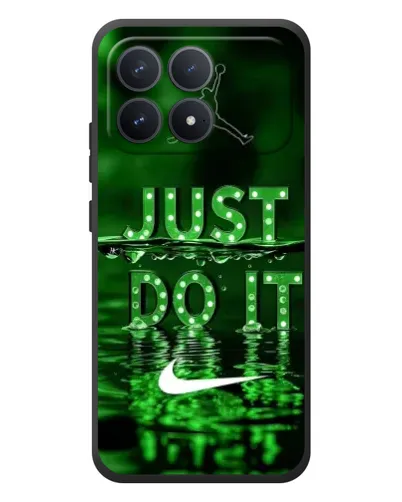 Чехол для Xiaomi Poco F8 Pro с картинкой «Зеленый неоновый Nike» Чехол для Xiaomi Poco F8 Pro с картинкой «Зеленый неоновый Nike»