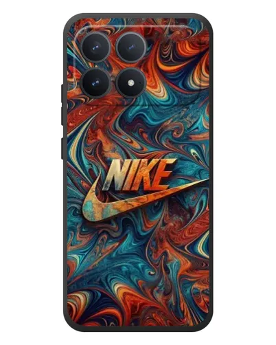 Чехол для Xiaomi Poco F8 Pro с картинкой «Nike в абстракции» Чехол для Xiaomi Poco F8 Pro с картинкой «Nike в абстракции»