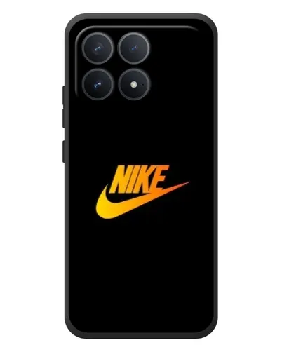 Чехол для Xiaomi Poco F8 Pro с картинкой «Золотой логотип Nike» Чехол для Xiaomi Poco F8 Pro с картинкой «Золотой логотип Nike»