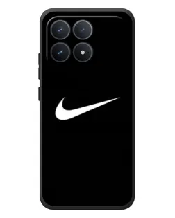 Чехол для Xiaomi Poco F8 Pro с картинкой «Минималистический Найк»