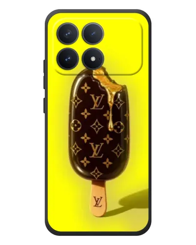 Чехол для Xiaomi Poco F8 Pro с картинкой «Мороженое от LV»
