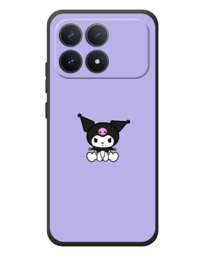 Чехол для Xiaomi Poco F8 Pro с картинкой «Kuromi — фиолетовый минимализм» Чехол для Xiaomi Poco F8 Pro с картинкой «Kuromi — фиолетовый минимализм»