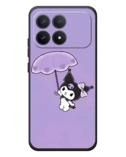 Чехол для Xiaomi Poco F8 Pro с картинкой «Kuromi с зонтиком» Чехол для Xiaomi Poco F8 Pro с картинкой «Kuromi с зонтиком»
