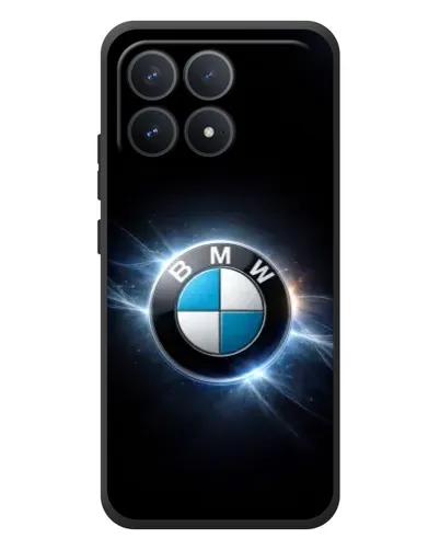 Чехол для Xiaomi Poco F8 Pro с картинкой «BMW — неоновое сияние» Чехол для Xiaomi Poco F8 Pro с картинкой «BMW — неоновое сияние»