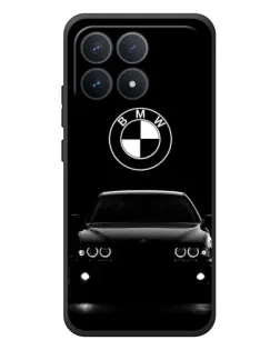Чехол для Xiaomi Poco F8 Pro с картинкой «BMW — взгляд из темноты»