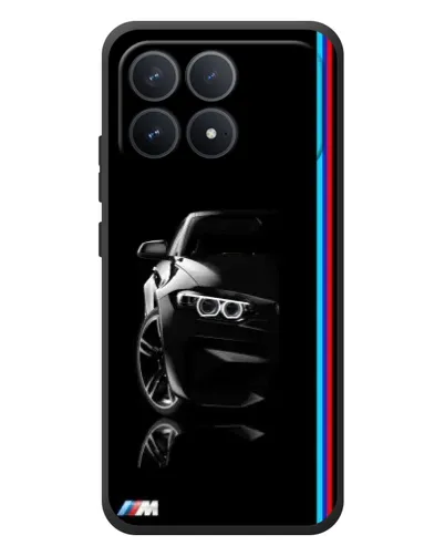 Чехол для Xiaomi Poco F8 Pro с картинкой «Силуэт BMW в темноте» Чехол для Xiaomi Poco F8 Pro с картинкой «Силуэт BMW в темноте»