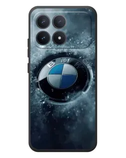 Чохол для Xiaomi Poco F8 Pro з картинкою «Логотип BMW — лід»
