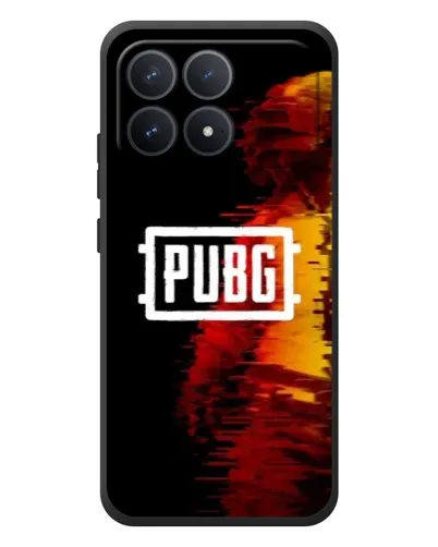 Чехол для Xiaomi Poco F8 Pro с картинкой «Яркий логотип PUBG» Чехол для Xiaomi Poco F8 Pro с картинкой «Яркий логотип PUBG»