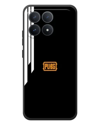 Чехол для Xiaomi Poco F8 Pro с картинкой «PUBG — вертикальные линии» Чехол для Xiaomi Poco F8 Pro с картинкой «PUBG — вертикальные линии»