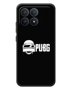 Чехол для Xiaomi Poco F8 Pro с картинкой «PUBG — классический лого»