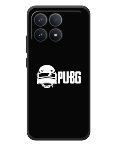 Чехол для Xiaomi Poco F8 Pro с картинкой «PUBG — классический лого» Чехол для Xiaomi Poco F8 Pro с картинкой «PUBG — классический лого»