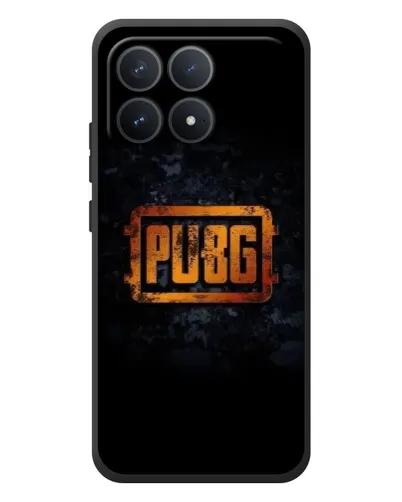 Чехол для Xiaomi Poco F8 Pro с картинкой «PUBG — золотой логотип» Чехол для Xiaomi Poco F8 Pro с картинкой «PUBG — золотой логотип»