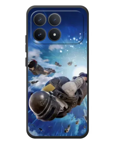 Чехол для Xiaomi Poco F8 Pro с картинкой «Десант PUBG — прыжок» Чехол для Xiaomi Poco F8 Pro с картинкой «Десант PUBG — прыжок»