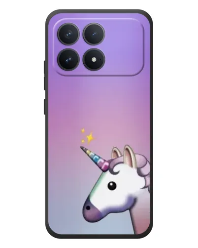 Чехол для Xiaomi Poco F8 Pro с картинкой «Единорог градиент» Чехол для Xiaomi Poco F8 Pro с картинкой «Единорог градиент»