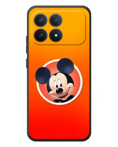 Чехол для Xiaomi Poco F8 Pro с картинкой «Mickey в круге»