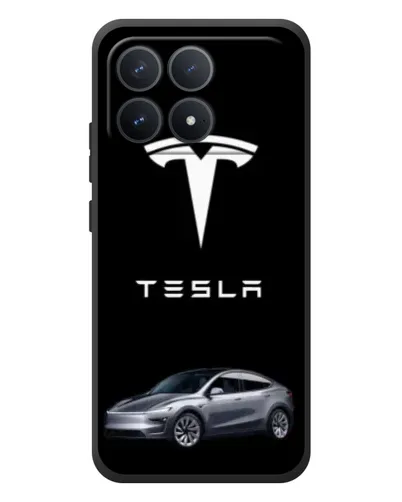Чехол для Xiaomi Poco F8 Pro с картинкой «Tesla Model Y»