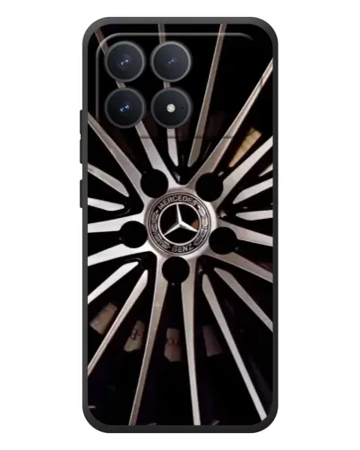 Чехол для Xiaomi Poco F8 Pro с картинкой «Диск Mercedes»