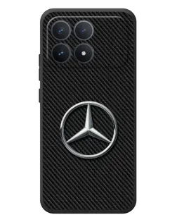Чехол для Xiaomi Poco F8 Pro с картинкой «Карбоновый Mercedes стиль» Чехол для Xiaomi Poco F8 Pro с картинкой «Карбоновый Mercedes стиль»