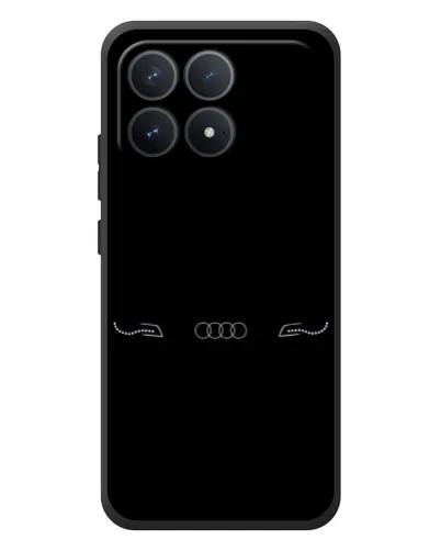 Чехол для Xiaomi Poco F8 Pro с картинкой «Audi — световой подпись» Чехол для Xiaomi Poco F8 Pro с картинкой «Audi — световой подпись»