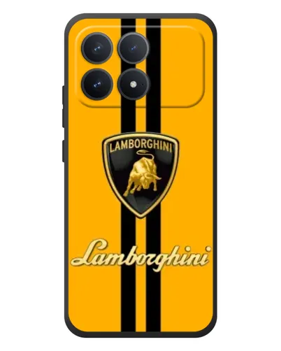 Чехол для Xiaomi Poco F8 Pro с картинкой «Lamborghini Stripe желтый» Чехол для Xiaomi Poco F8 Pro с картинкой «Lamborghini Stripe желтый»