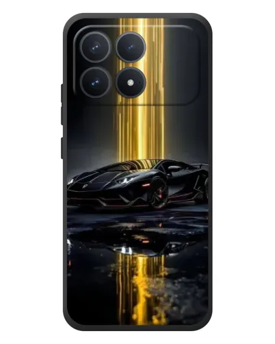 Чехол для Xiaomi Poco F8 Pro с картинкой «Ночной Lamborghini драйв» Чехол для Xiaomi Poco F8 Pro с картинкой «Ночной Lamborghini драйв»