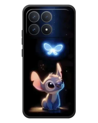 Чехол для Xiaomi Poco F8 Pro с картинкой «Сияющий Стич»