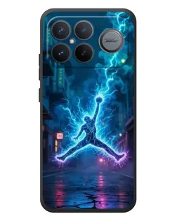 Чохол для Xiaomi Poco F8 Ultra з картинкою «Jordan Gold Jumpman»