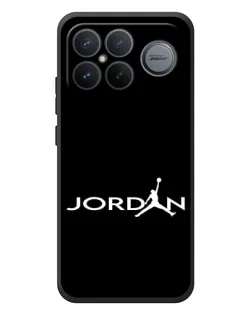 Чохол для Xiaomi Poco F8 Ultra з картинкою «Jordan White Logo»