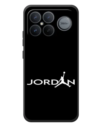 Чохол для Xiaomi Poco F8 Ultra з картинкою «Jordan White Logo»