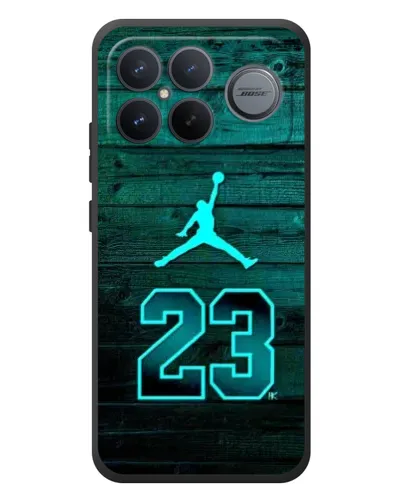 Чохол для Xiaomi Poco F8 Ultra з картинкою «Jordan Cyan 23»