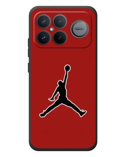 Чохол для Xiaomi Poco F8 Ultra з картинкою «Jordan Red Back»