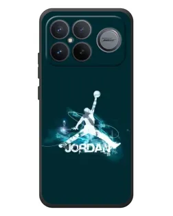 Чохол для Xiaomi Poco F8 Ultra з картинкою «Jordan Blue Fire»