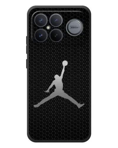 Чохол для Xiaomi Poco F8 Ultra з картинкою «Jordan Dark Carbon»
