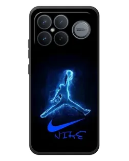 Чохол для Xiaomi Poco F8 Ultra з картинкою «Jordan Neon Blue»
