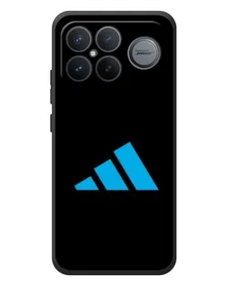 Чехол для Xiaomi Poco F8 Ultra с картинкой «Adidas Cyan Logo»