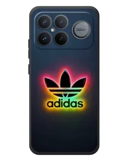 Чехол для Xiaomi Poco F8 Ultra с картинкой «Неоновый Adidas»