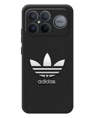 Чехол для Xiaomi Poco F8 Ultra с картинкой «Adidas Карбоновая текстура» Чехол для Xiaomi Poco F8 Ultra с картинкой «Adidas Карбоновая текстура»